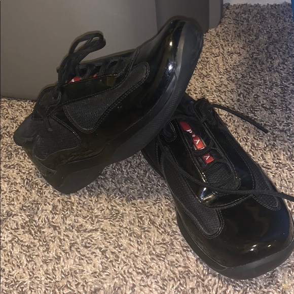 Prada Shoes - Prada sneakers my FAVORITE shoe PRICE IS FIRM 📌